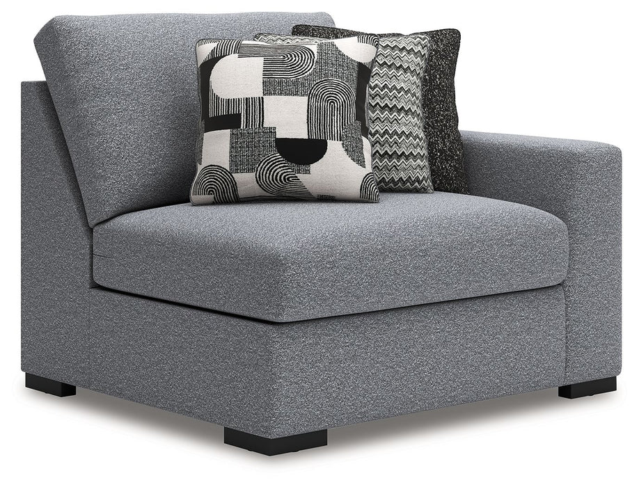 Bealton - Salt And Pepper - RAF Corner Chair - Tallahassee Discount Furniture (FL)