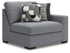 Bealton - Salt And Pepper - RAF Corner Chair - Tallahassee Discount Furniture (FL)