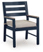 East Beach - Arm Chair With Cushion (Set of 2) - Blue - Tallahassee Discount Furniture (FL)