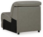 Correze - Armless Chair - Gray - Tallahassee Discount Furniture (FL)