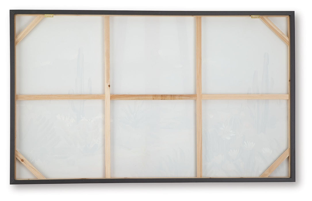 Sidworth - Green / Beige / Gray - Wall Art - Tallahassee Discount Furniture (FL)