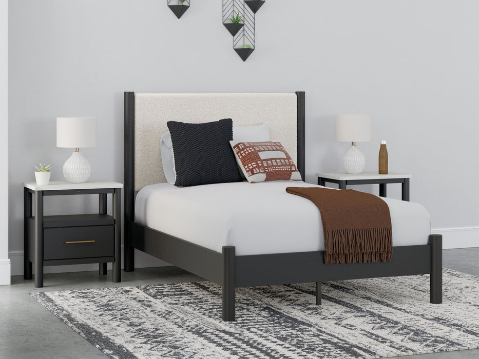 Cadmori - Upholstered Panel Bed - Tallahassee Discount Furniture (FL)