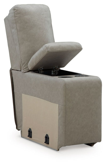 Narwhal Place - Pebble - Console With Storage - Tallahassee Discount Furniture (FL)