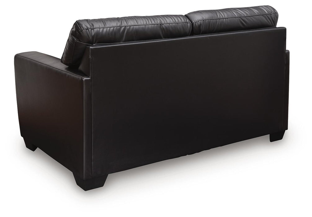 Glennbre - Loveseat - Midnight - Tallahassee Discount Furniture (FL)