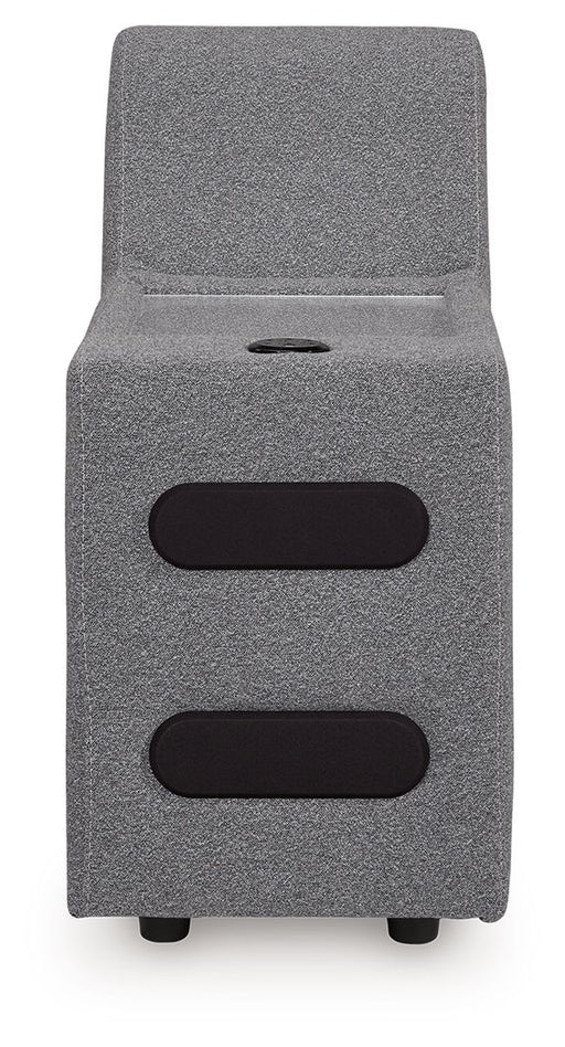 Modmax II - Console With Audio System - Salt And Pepper - Tallahassee Discount Furniture (FL)
