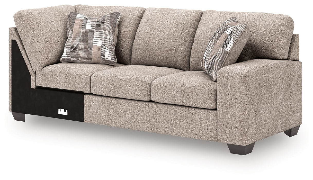 Seyler Lane - Beige - RAF Sofa With Corner Wedge - Tallahassee Discount Furniture (FL)