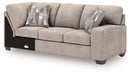 Seyler Lane - Beige - RAF Sofa With Corner Wedge - Tallahassee Discount Furniture (FL)