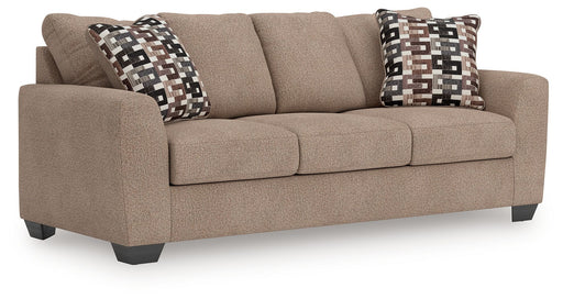 Triston-Peaks - Suede - Queen Sofa Sleeper - Tallahassee Discount Furniture (FL)