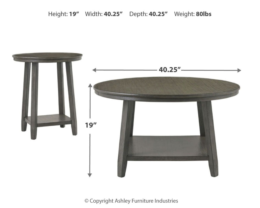 Caitbrook - Occasional Table Set (Set of 3) - Gray - Tallahassee Discount Furniture (FL)