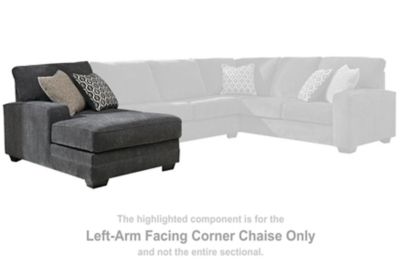 Tracling - Slate - LAF Corner Chaise - Tallahassee Discount Furniture (FL)