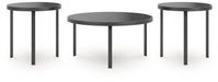 Dorylin - Black - Occasional Table Set (Set of 3) - Tallahassee Discount Furniture (FL)
