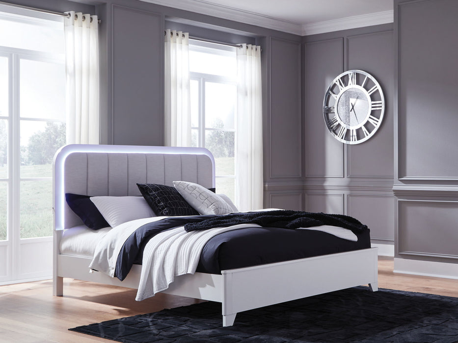 Jarlee - Upholstered Panel Bed - Tallahassee Discount Furniture (FL)