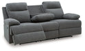 Side-Swipe - Reclining Sofa With Drop Down Table - Tallahassee Discount Furniture (FL)