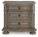Ardenfield - Light Brown - Three Drawer Night Stand - Tallahassee Discount Furniture (FL)