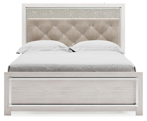 Altyra - White - Queen Panel Bed With Roll Slats - Tallahassee Discount Furniture (FL)