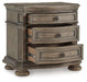 Ardenfield - Light Brown - Three Drawer Night Stand - Tallahassee Discount Furniture (FL)