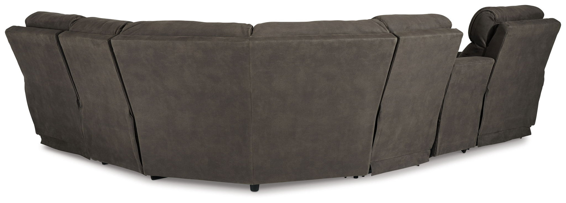 Hoopster - Gunmetal - Console With Touchscreen - Tallahassee Discount Furniture (FL)