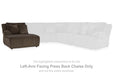 Top Tier - Chocolate - Laf Press Back Chaise - Tallahassee Discount Furniture (FL)