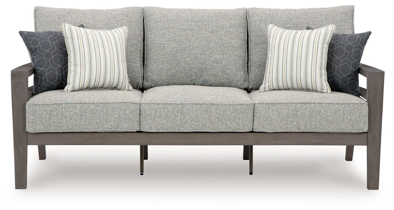 Hillside Barn - Gray / Brown - Sofa With Cushion - Tallahassee Discount Furniture (FL)