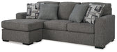 Gardiner - Pewter - Sofa Chaise - Tallahassee Discount Furniture (FL)