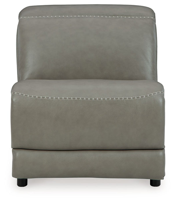 Correze - Armless Chair - Gray - Tallahassee Discount Furniture (FL)