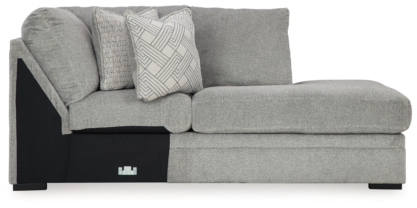 Casselbury - Cement - Raf Corner Chaise - Tallahassee Discount Furniture (FL)