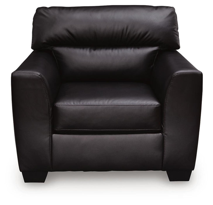 Glennbre - Chair - Midnight - Tallahassee Discount Furniture (FL)