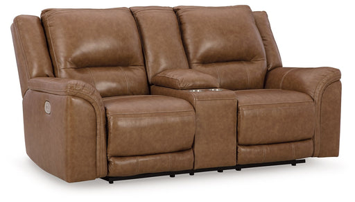 Trasimeno - Power Reclining Loveseat With Console - Tallahassee Discount Furniture (FL)