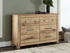 Makidern - Six Drawer Dresser - Tallahassee Discount Furniture (FL)