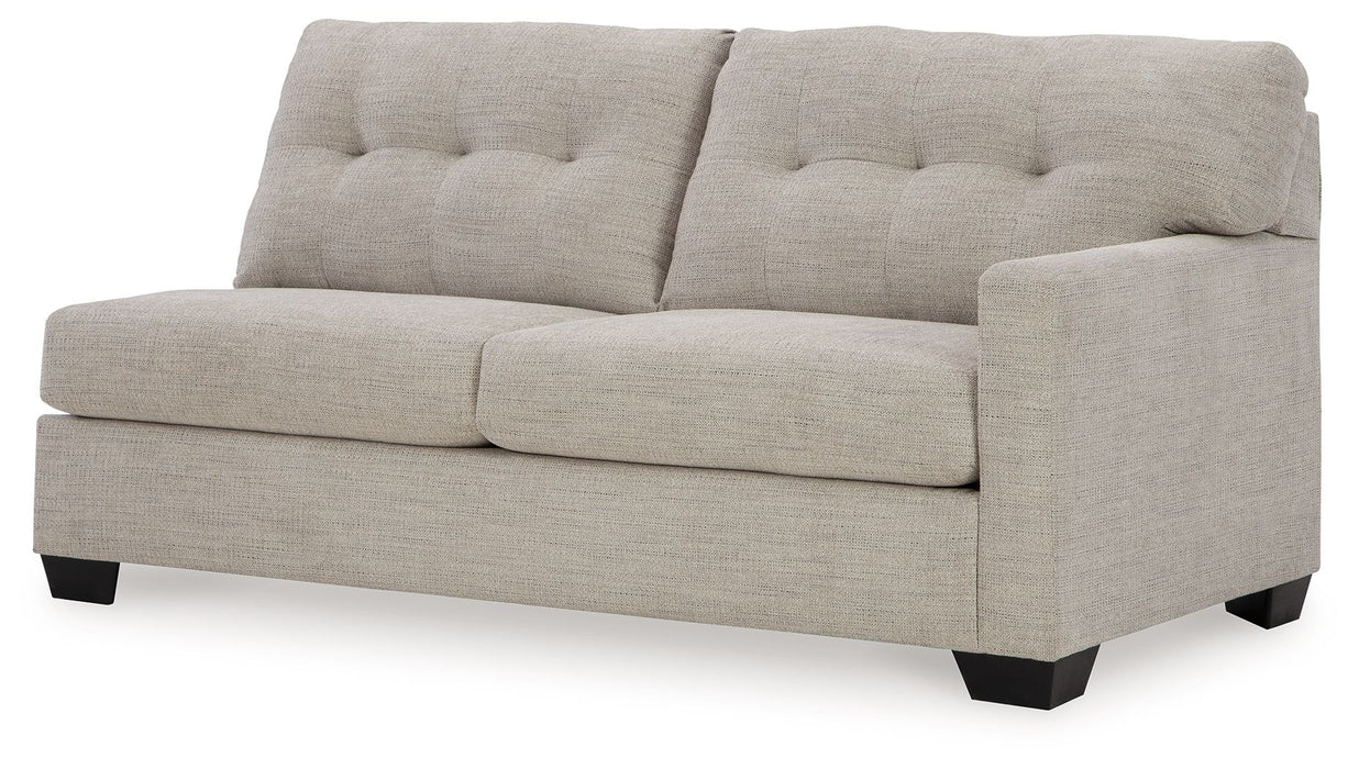 Mahoney - Pebble - Raf Full Sofa Sleeper - Tallahassee Discount Furniture (FL)