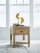 Sharlance - Light Brown - Rectangular End Table - Tallahassee Discount Furniture (FL)