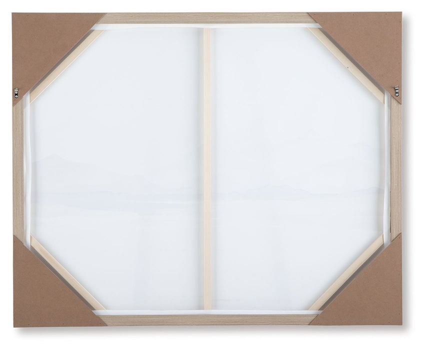 Karalen - White / Gray / Brown - Wall Art - Tallahassee Discount Furniture (FL)