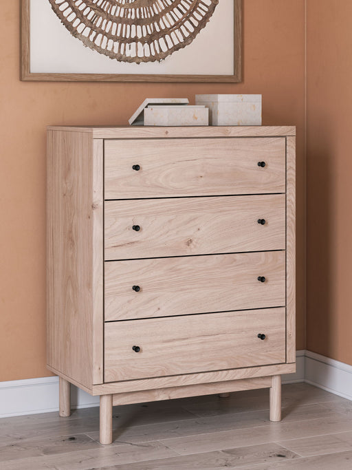 Arloster - Tan - Four Drawer Chest - Tallahassee Discount Furniture (FL)