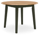 Gesthaven - Round Dining Room Drop Leaf Table Set - Tallahassee Discount Furniture (FL)