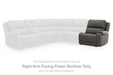 5Z - Pittson - RAF Zero Wall Power Recliner - Anchor - Tallahassee Discount Furniture (FL)