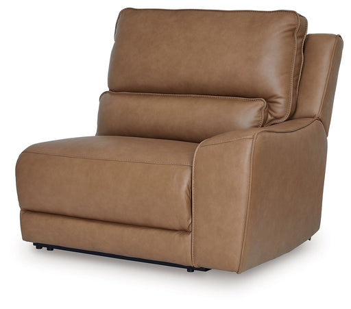 DeepWakes - RAF Zero Wall Power Recliner - Caramel - Tallahassee Discount Furniture (FL)