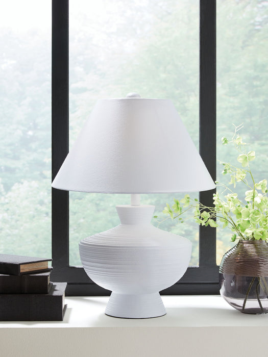 Harelwood - White - Poly Table Lamp - Tallahassee Discount Furniture (FL)