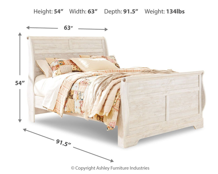 Willowton - Bed - Tallahassee Discount Furniture (FL)
