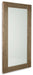 Waltleigh - Floor Mirror - Distressed Brown - Tallahassee Discount Furniture (FL)