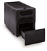 ModMax II - Console With Audio System - Black - Tallahassee Discount Furniture (FL)