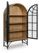 Gwenwich - Natural / Black - Accent Cabinet - Tallahassee Discount Furniture (FL)