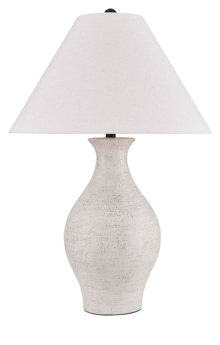 Ashbend - Ceramic Table Lamp - Antique White - Tallahassee Discount Furniture (FL)
