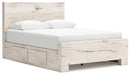 Lawroy - Panel Bed With Storage - Tallahassee Discount Furniture (FL)