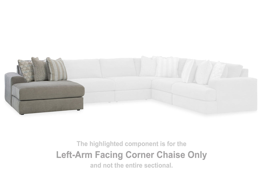 Avaliyah - Ash - Laf Corner Chaise - Tallahassee Discount Furniture (FL)