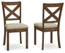 Moriville - Dining UPH Side Chair (Set of 2) - Beige - Tallahassee Discount Furniture (FL)