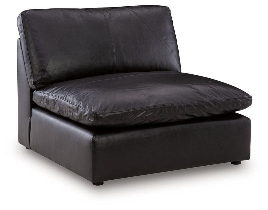 Emilia - Armless Chair - Black - Tallahassee Discount Furniture (FL)