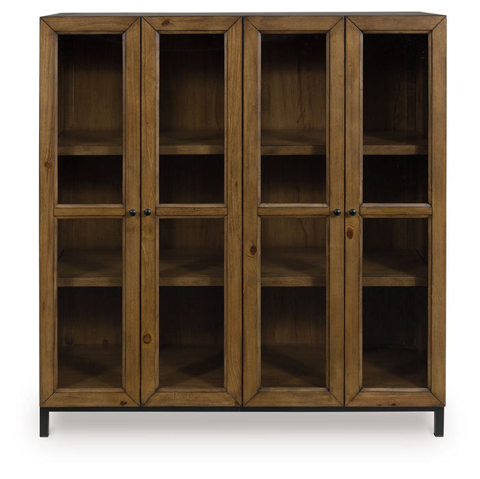 Wrenridge - Gray Brown - Accent Cabinet - Tallahassee Discount Furniture (FL)