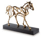 Grainville - Antique Gold Finish - Sculpture - Tallahassee Discount Furniture (FL)