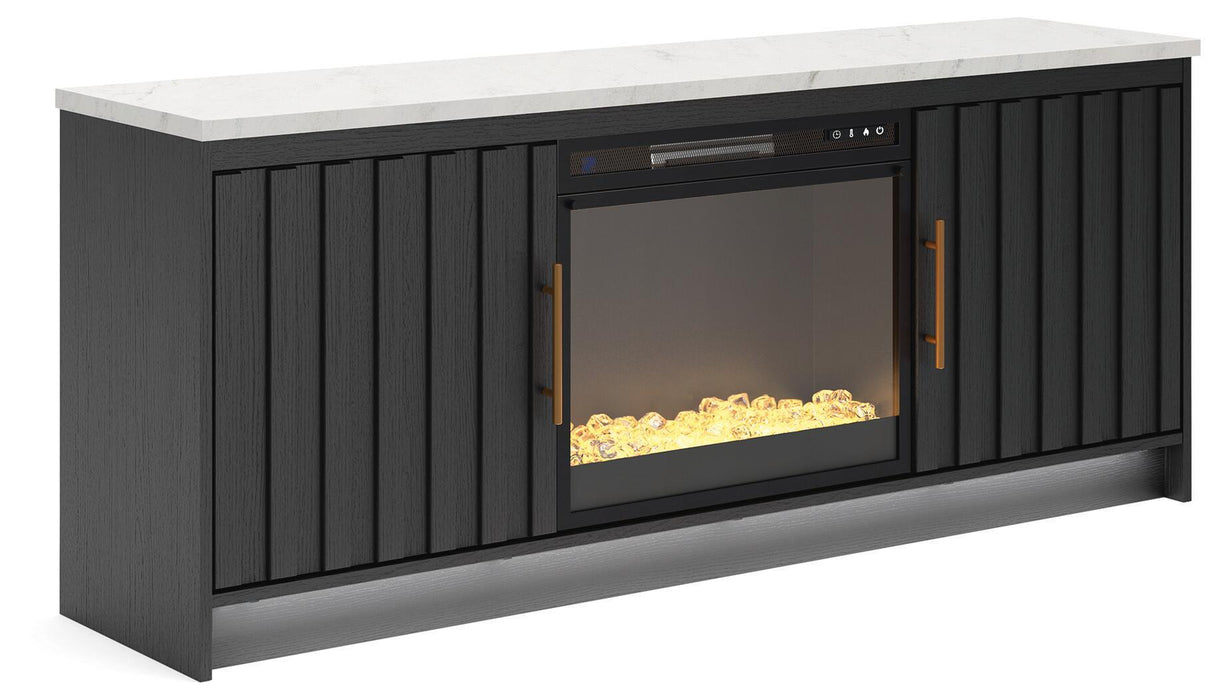 Cadmori - TV Stand With Fireplace Option - Tallahassee Discount Furniture (FL)