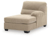 SimpleJoy - RAF Corner Chaise - Sand - Tallahassee Discount Furniture (FL)